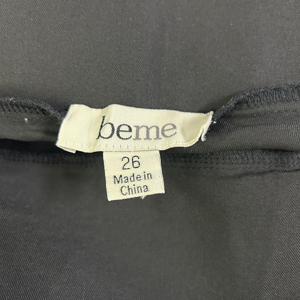 Beme Black Cotton Shorts - Size 26