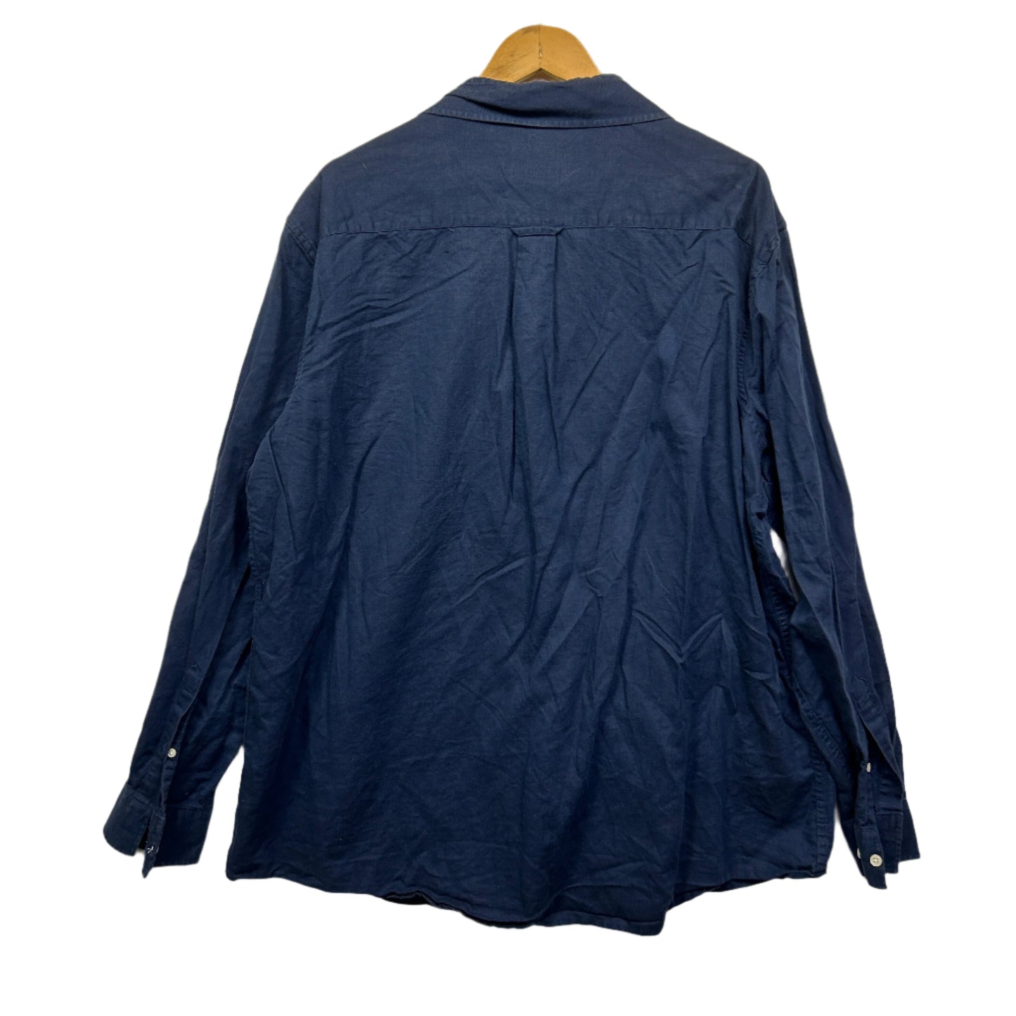 Johnny Bigg Shirt Size 4XL Navy Long Sleeve