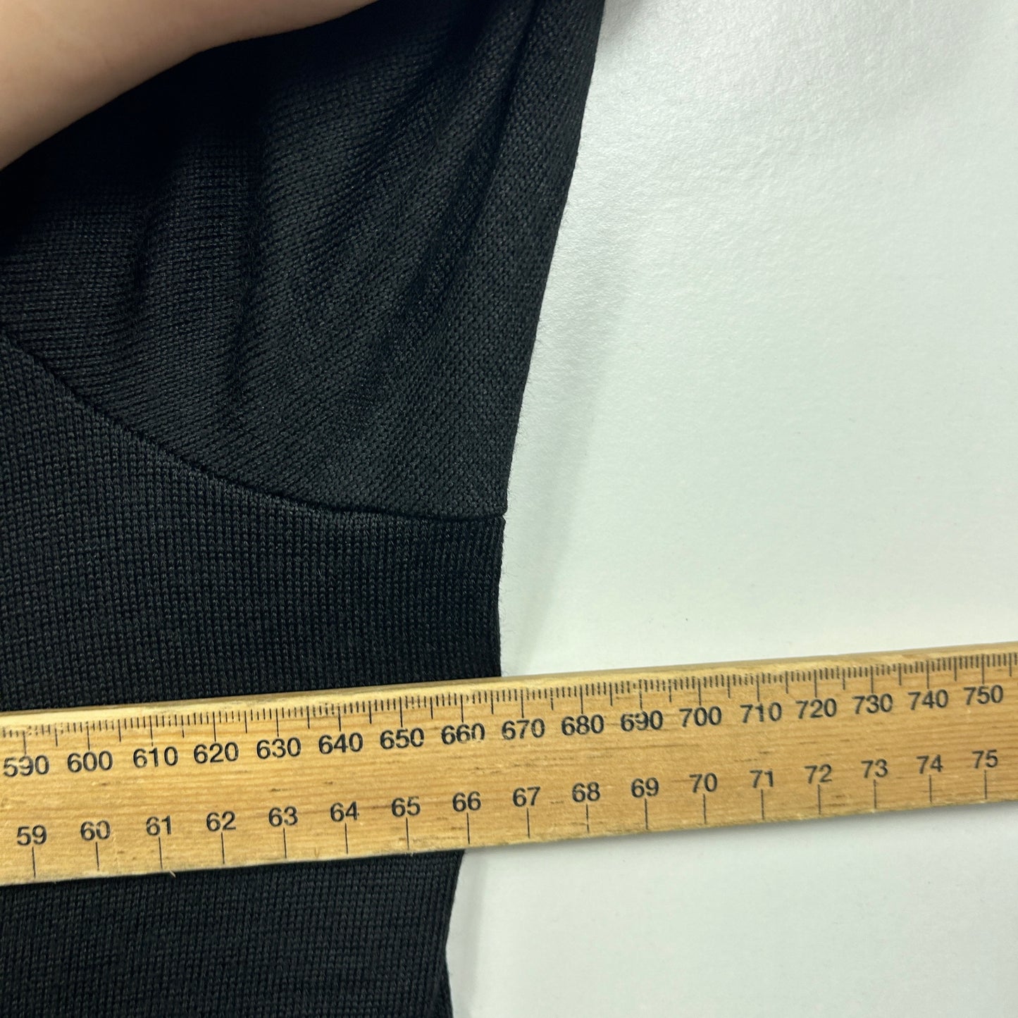 Millers Black Textured Cowl Neck Knit Top - Size 20