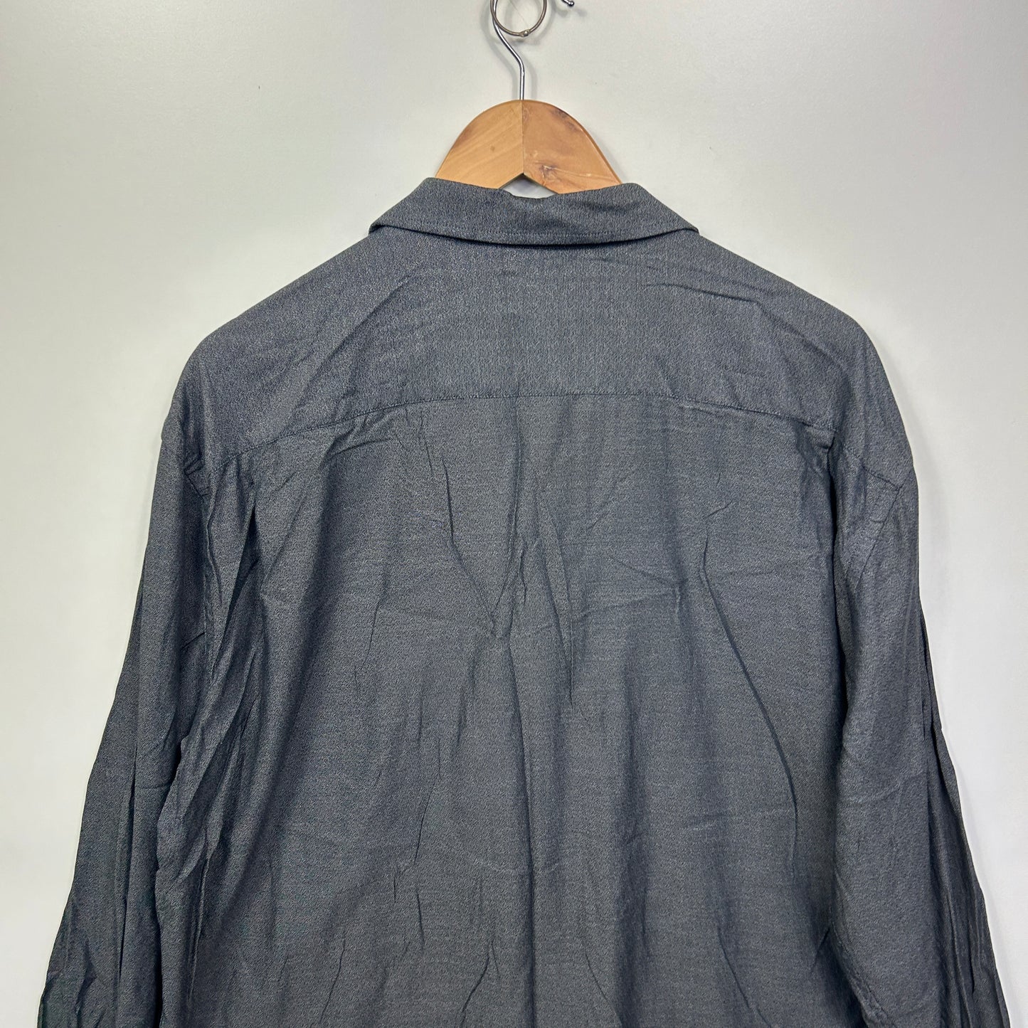 Mr Big Shirt Size 4XL Grey Long Sleeve