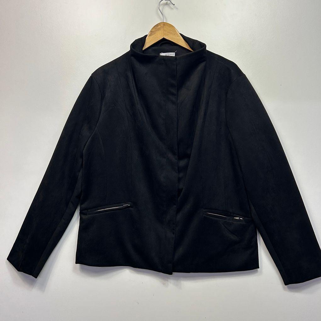 W Lane Black Jacket - Size 20