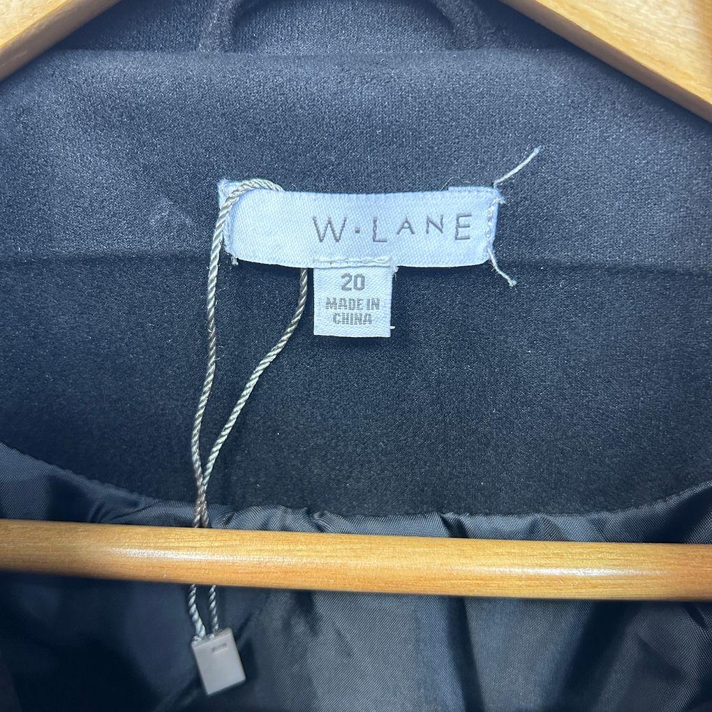 W Lane Black Jacket - Size 20