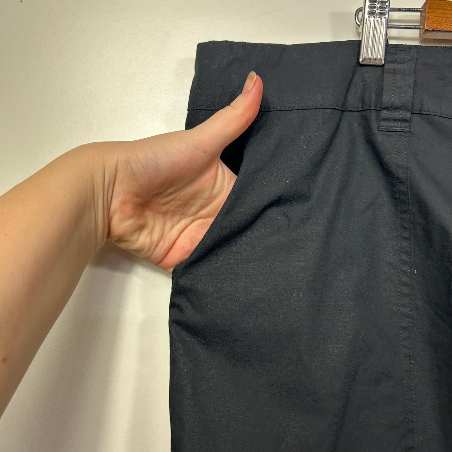 Anko Black Cargo Pants - Size 26