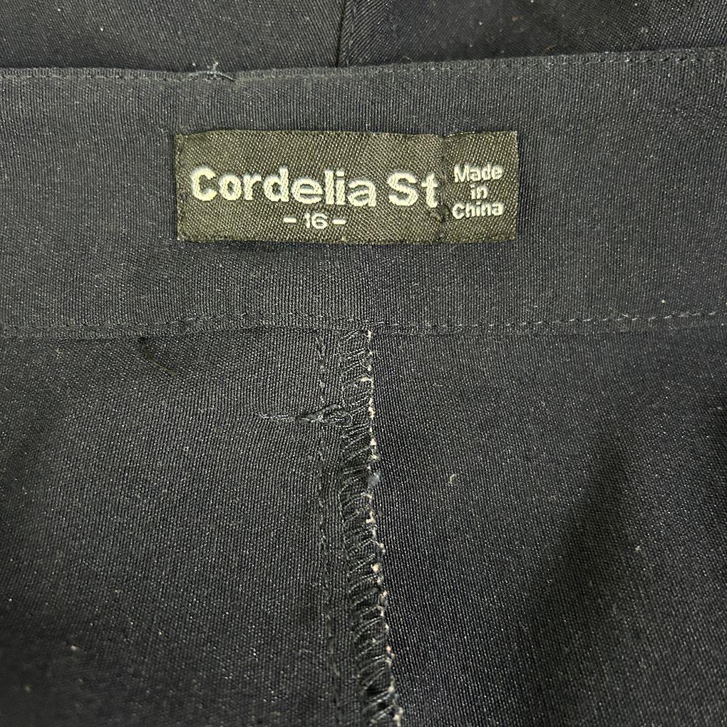 Cordelia St Black Pants - Size 16