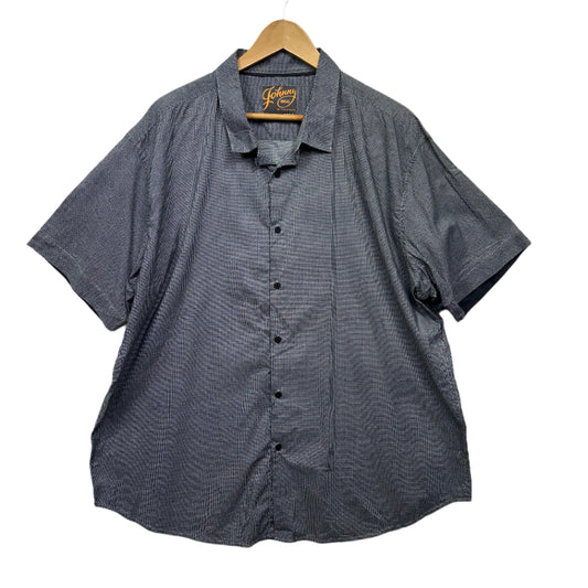 Johnny Bigg Shirt Size 5XL Grey Short Sleeve