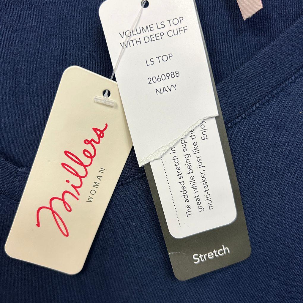 Millers Navy Casual Top - Size 20
