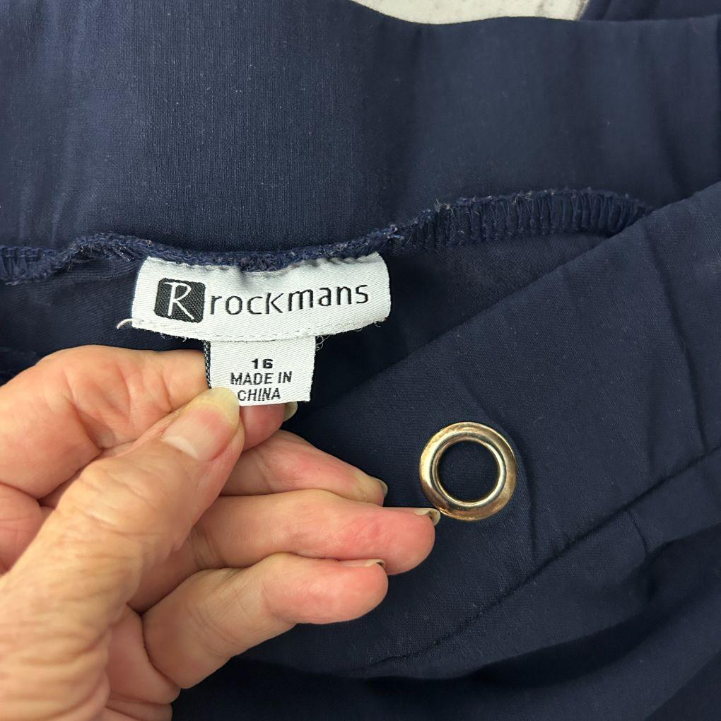 Rockmans Blue Pants - Size 16