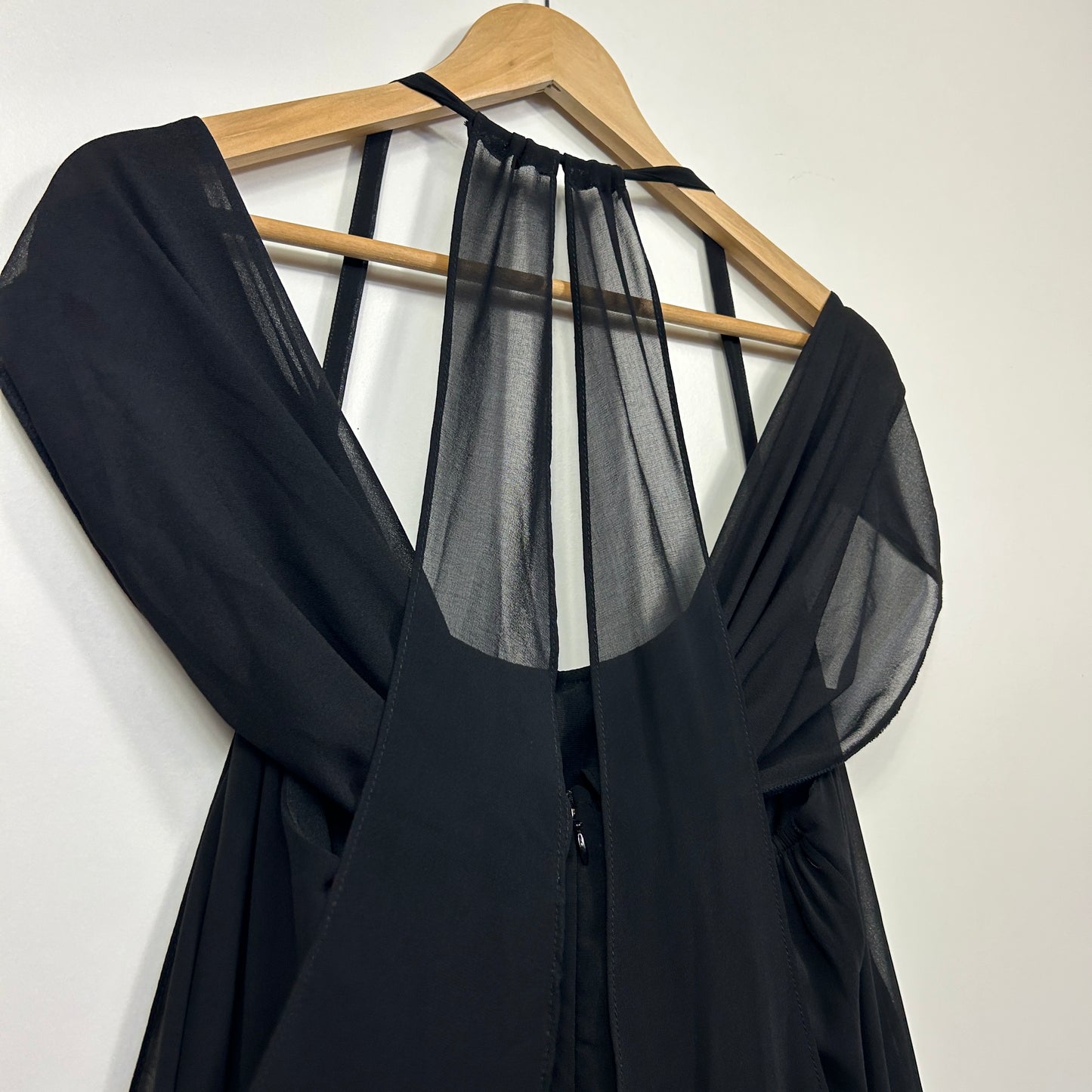 City Chic Black Maxi Cocktail Dress - Size 18/M