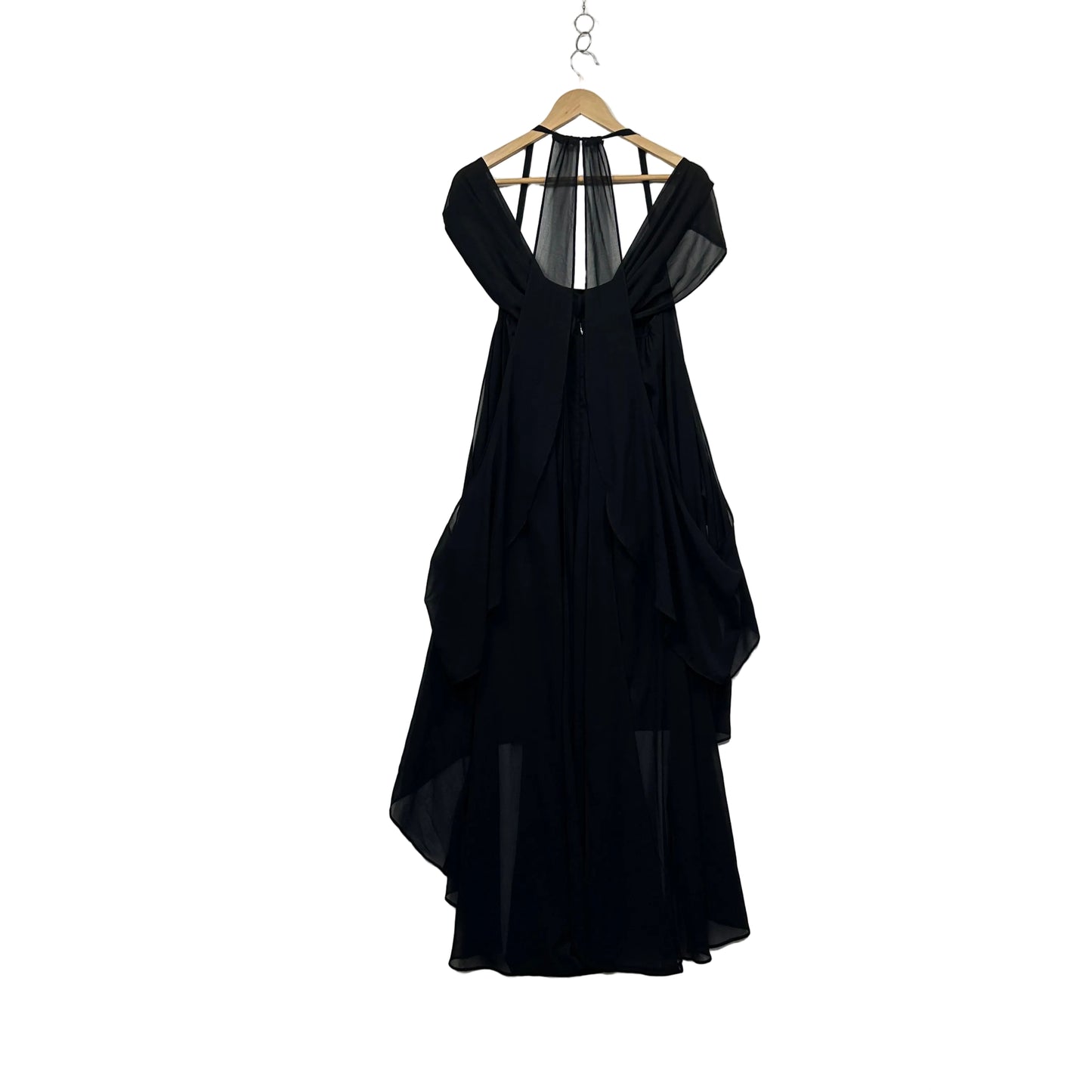 City Chic Black Maxi Cocktail Dress - Size 18/M