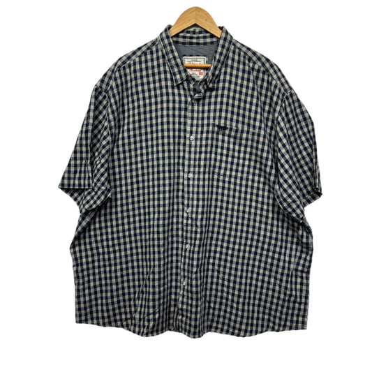 Rivers Shirt Size 4XL Short Sleeve Check