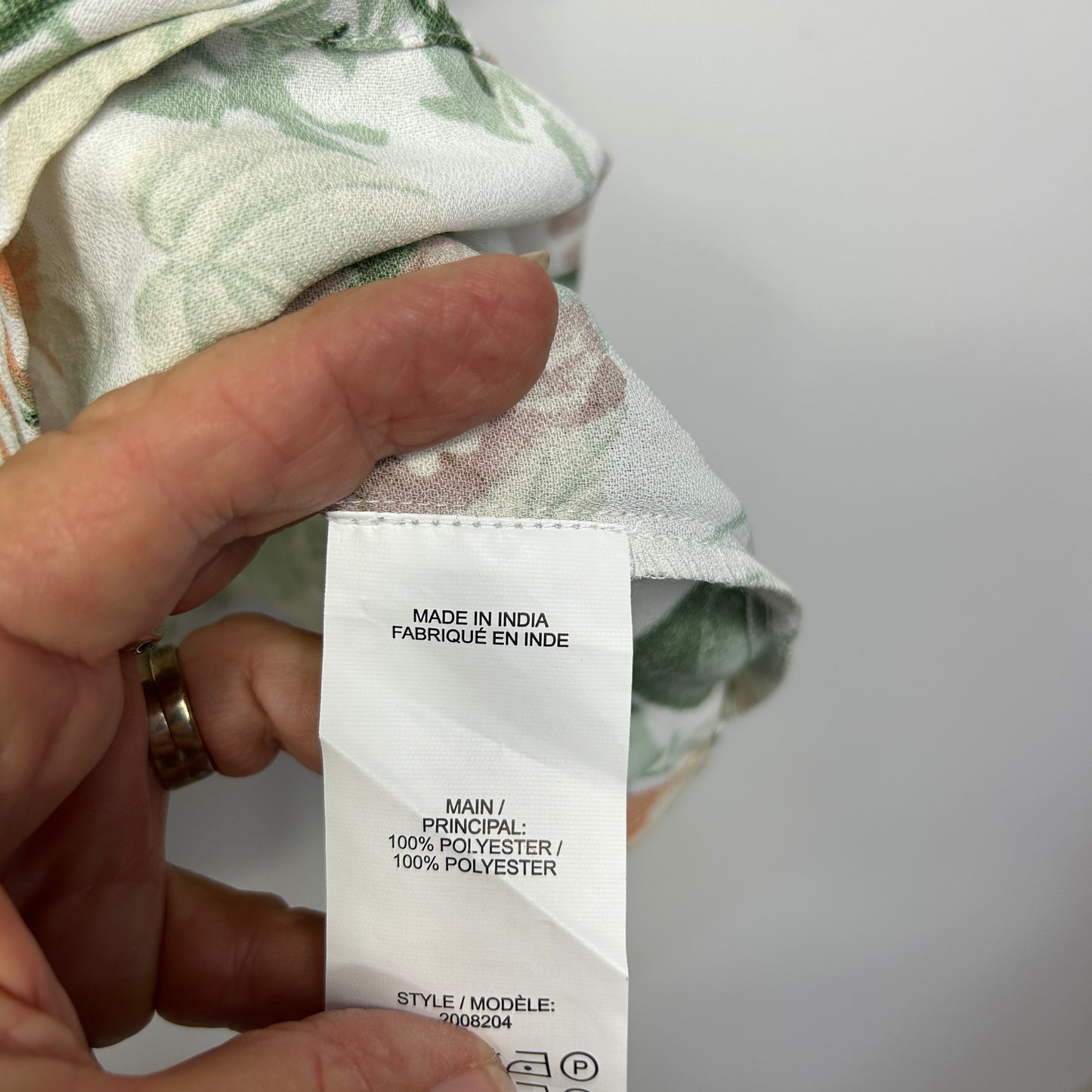 Millers Multicoloured Floral Long Sleeve Top  - Size 20