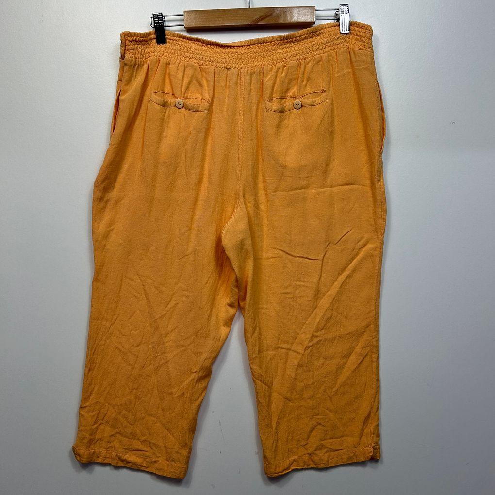 Orientique Orange Pants - Size 16