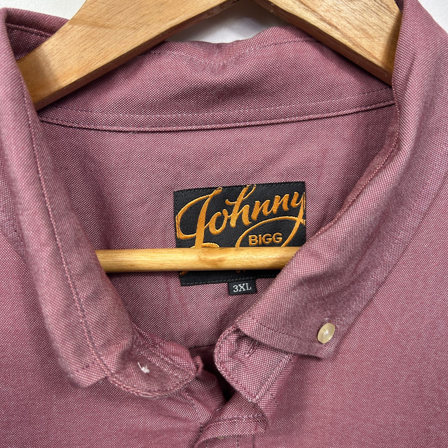 Johnny Bigg Shirt Size 3XL Pink Long Sleeve