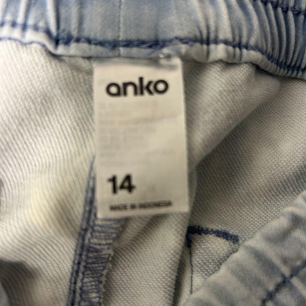 Anko Blue Tie Dye Shorts - Size 14