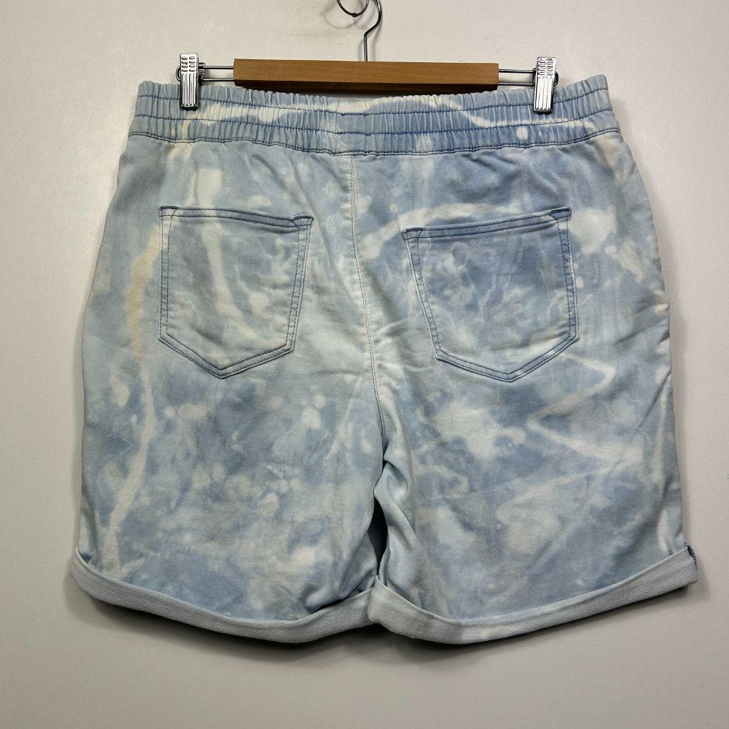 Anko Blue Tie Dye Shorts - Size 14