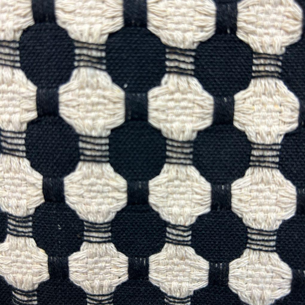 Quelque Black Cotton Jacket - Size 18