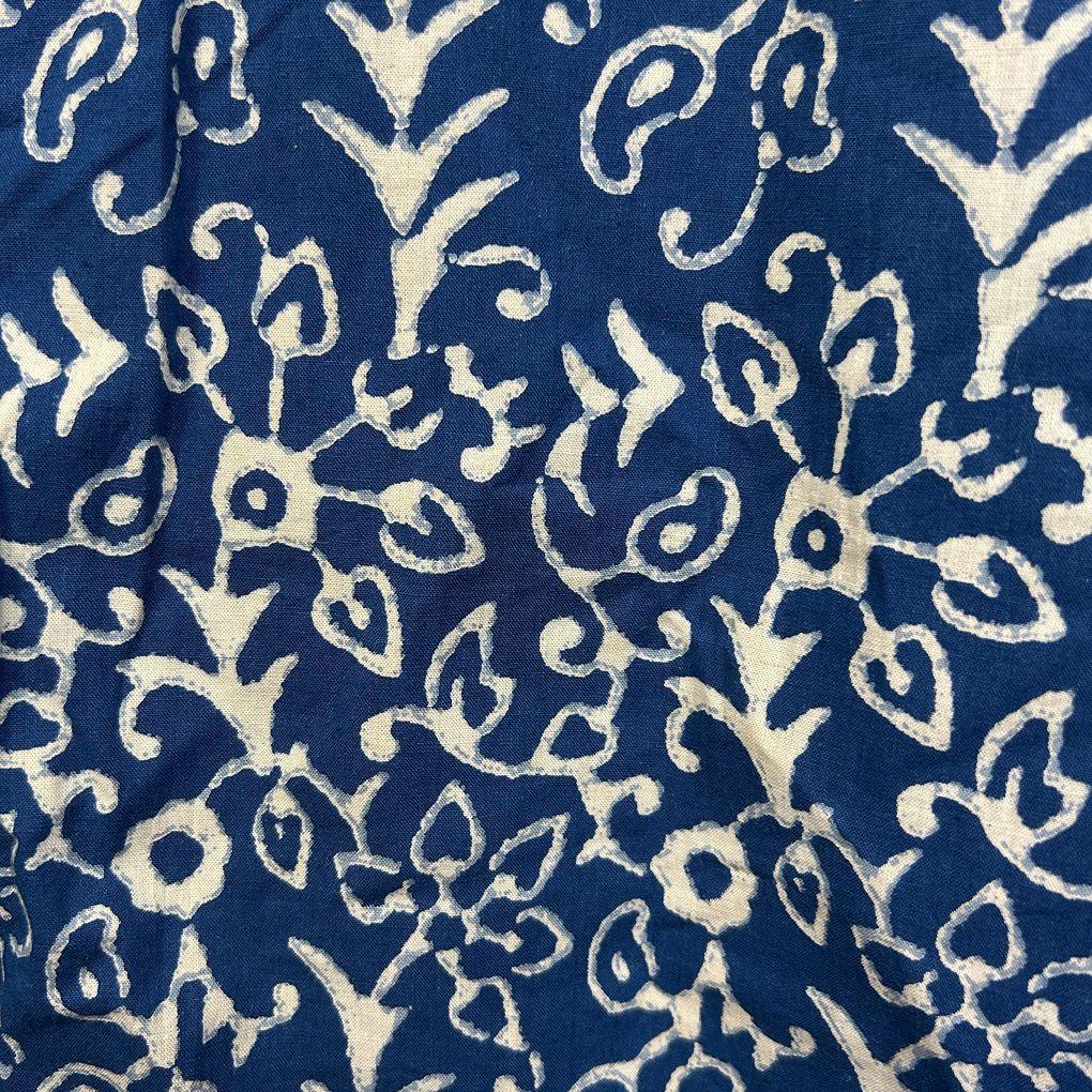 Karma East Blue Cotton Top - Size 2XL