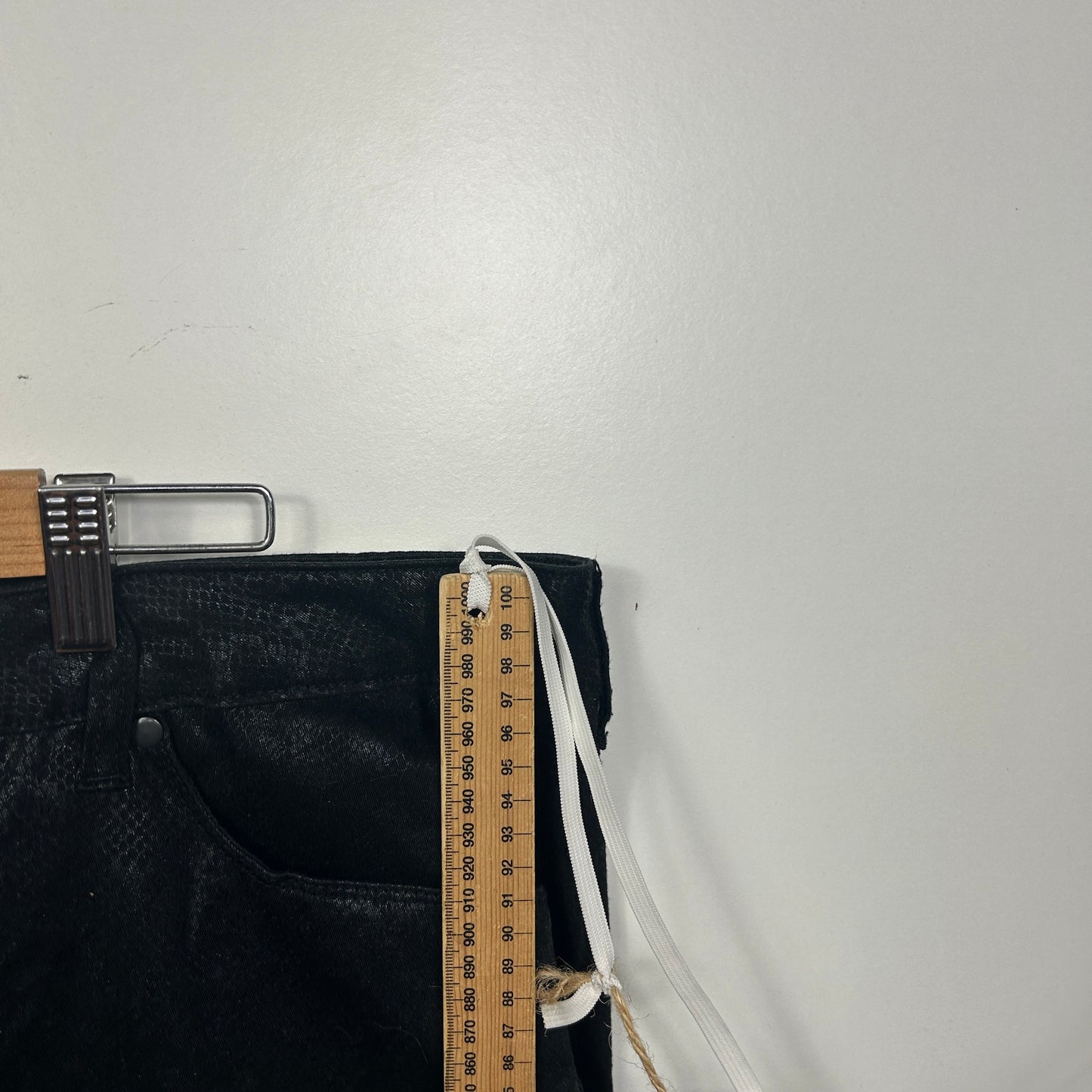 Piper Woman Black Textured Pants - Size 20