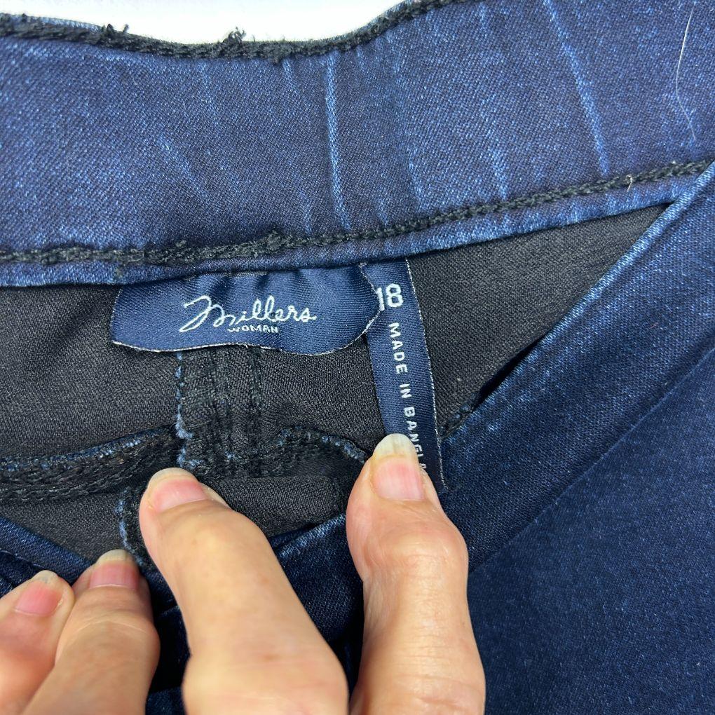 Millers Denim Capri Pants - Size 18