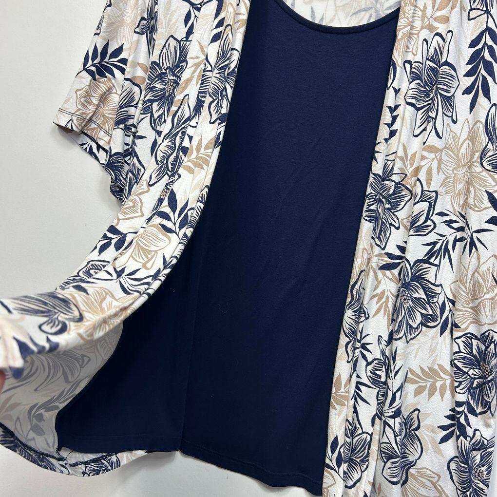 Millers Cream Floral Shirt - Size 20