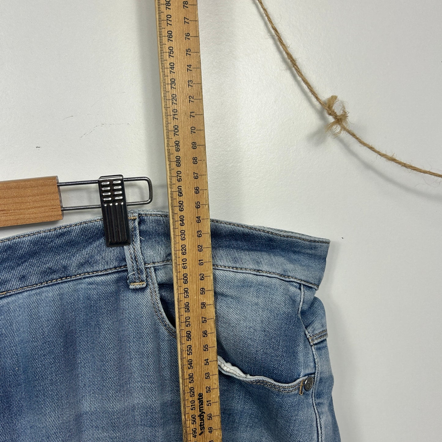 Breakers Blue Denim Shorts - Size 18