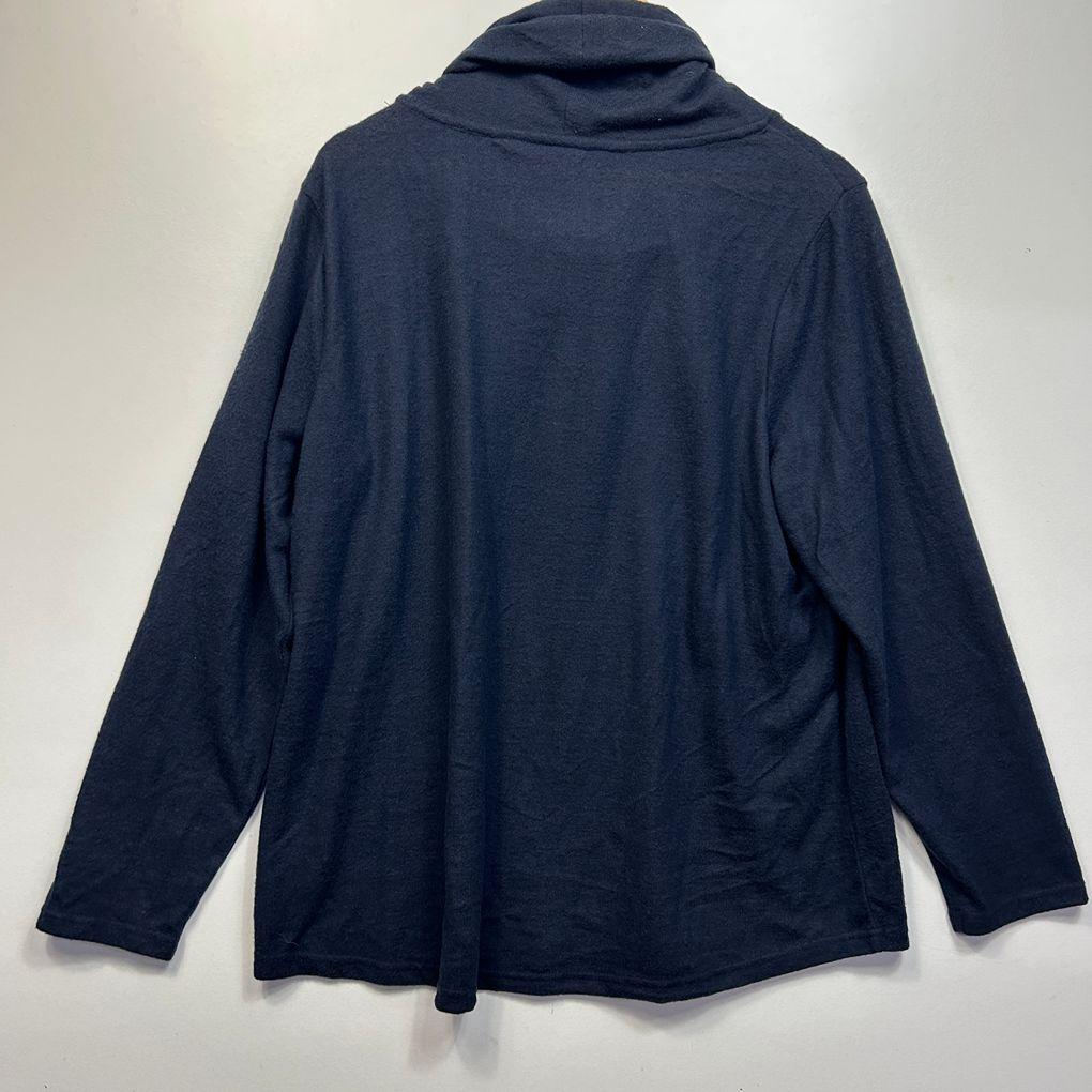 Millers Navy Cowl Neck Top - Size 20