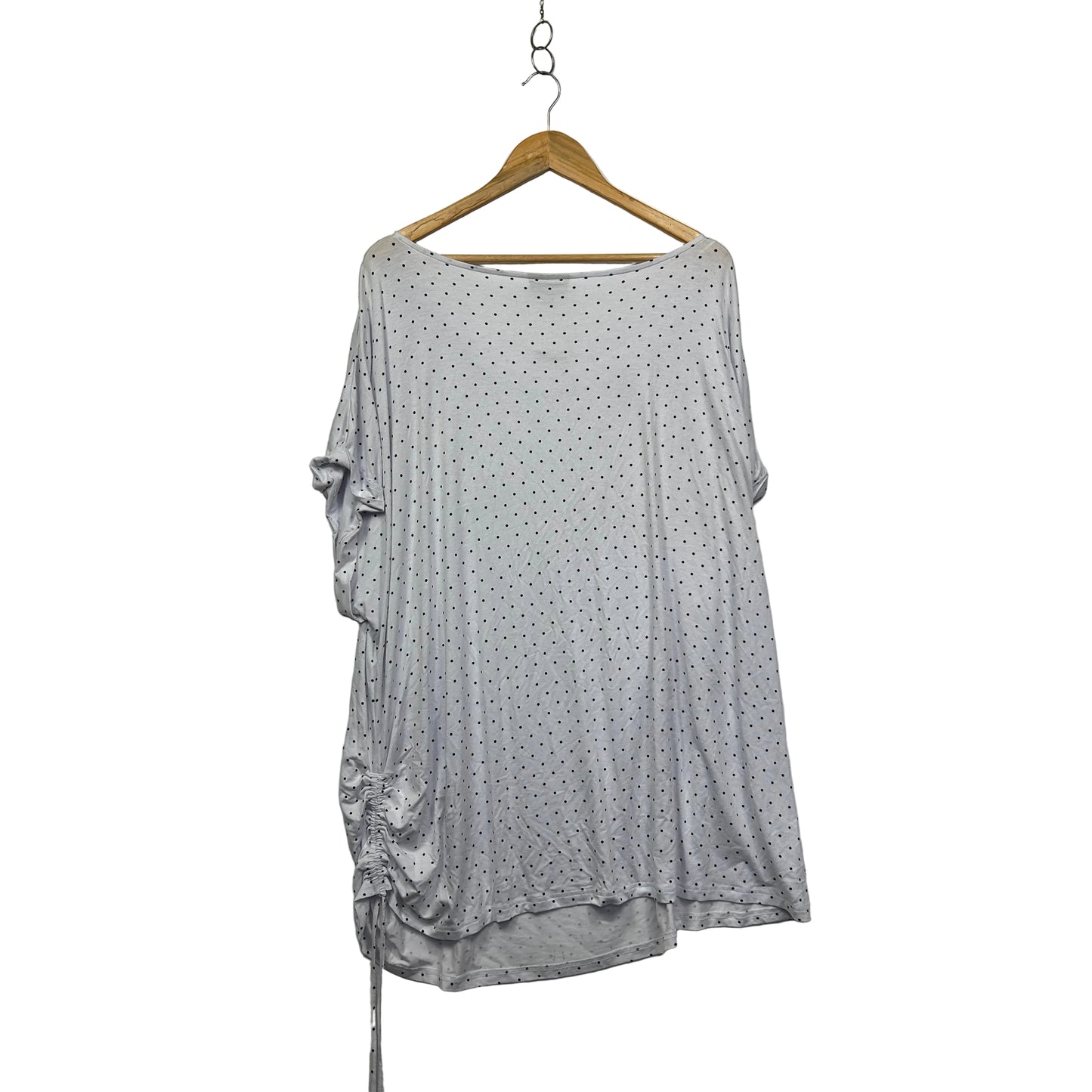 Autograph White Polka Dot Top - Size 24