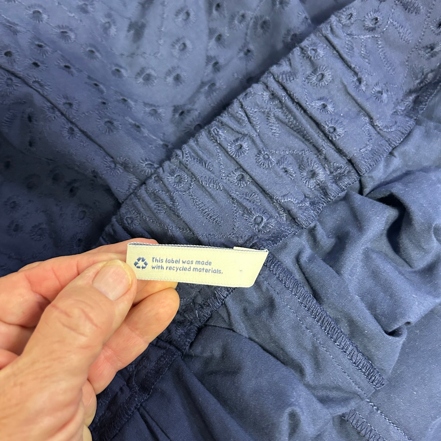 Belle Isle Torrid Navy Broderie Embroidered Shorts - Size 18