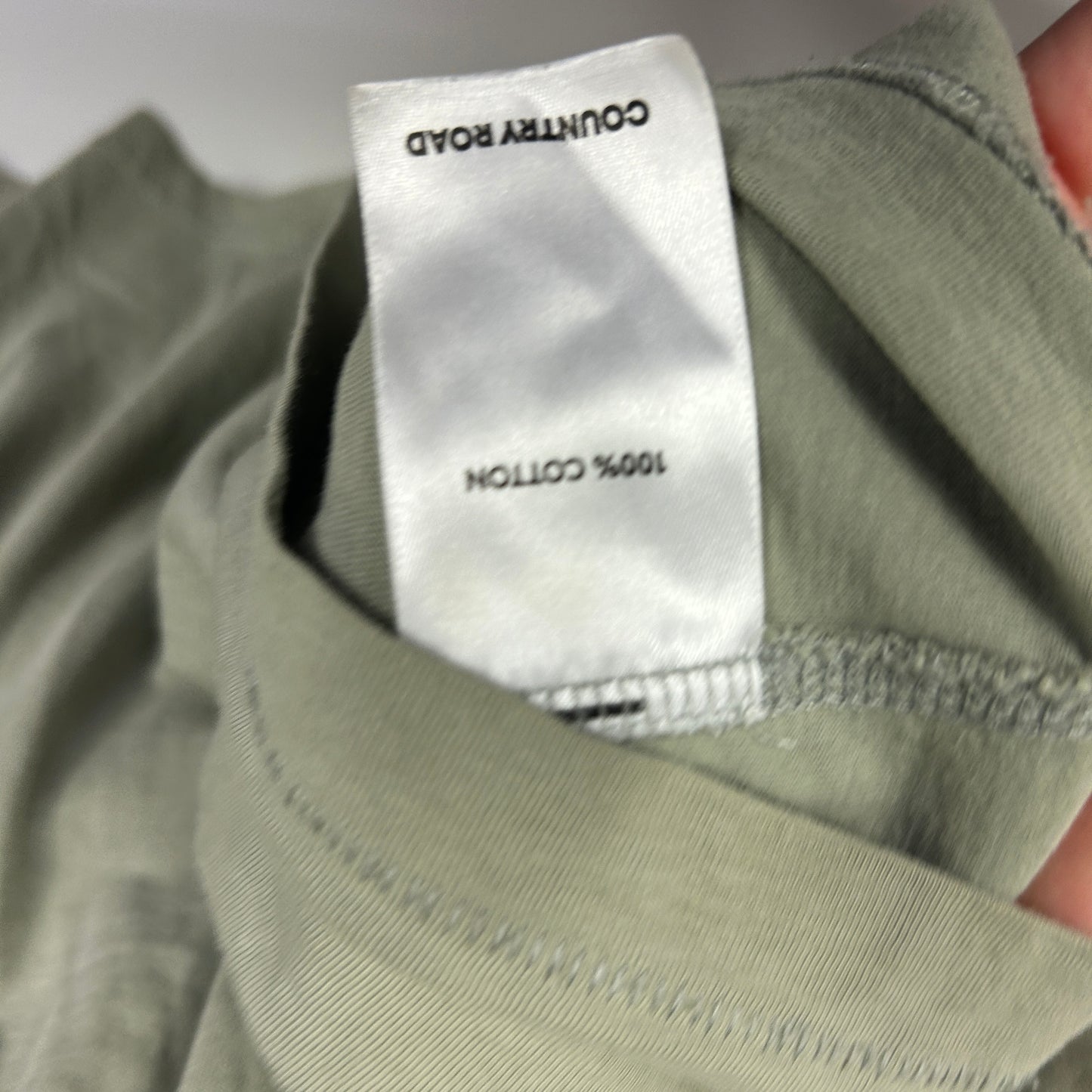 Country Road Sage Green Mens T-Shirt - Size XXL