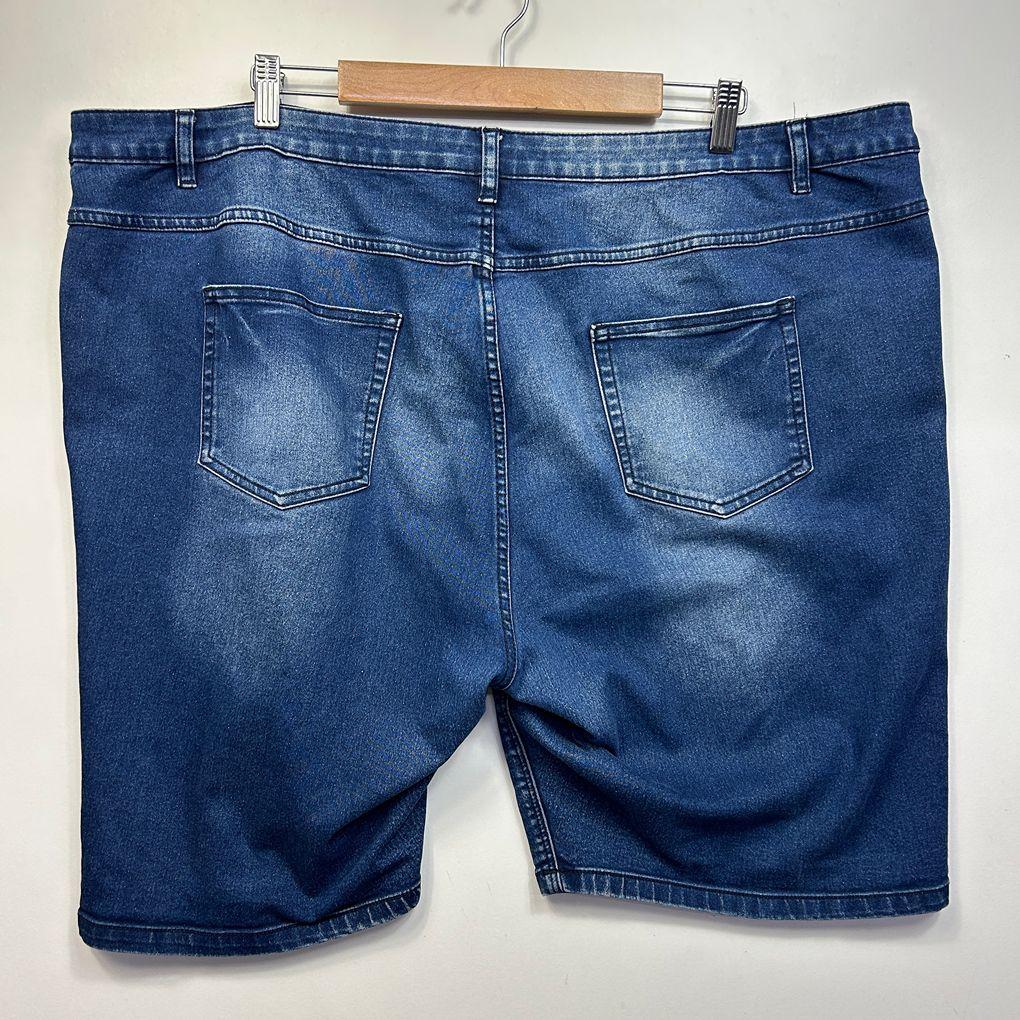 Breakers Blue Embroidered Denim Shorts - Size 26