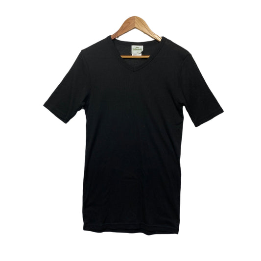 Kathmandu Top Size Large Black Short Sleeve