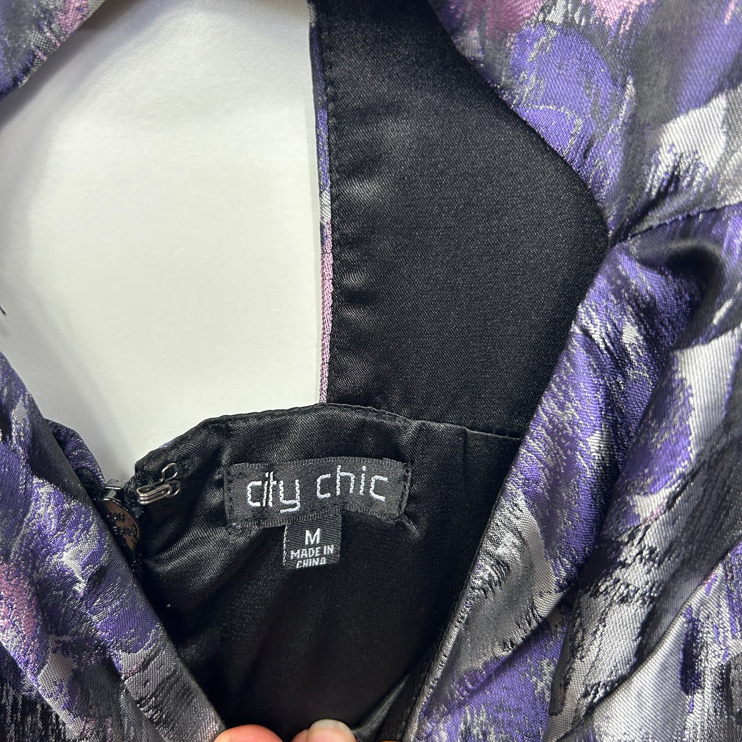 City Chic Fit & Flare Cocktail Evening Dress - Size 18/M