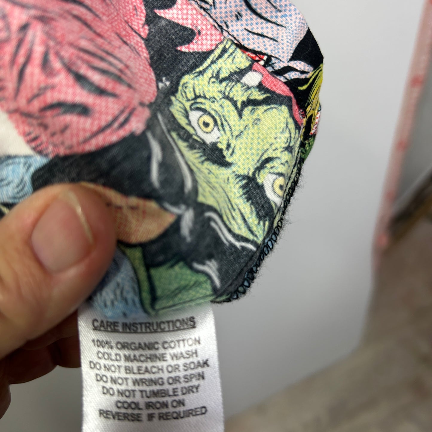 Black Friday Multicoloured Horror Comic Print Sleeveless Dress - Size 18