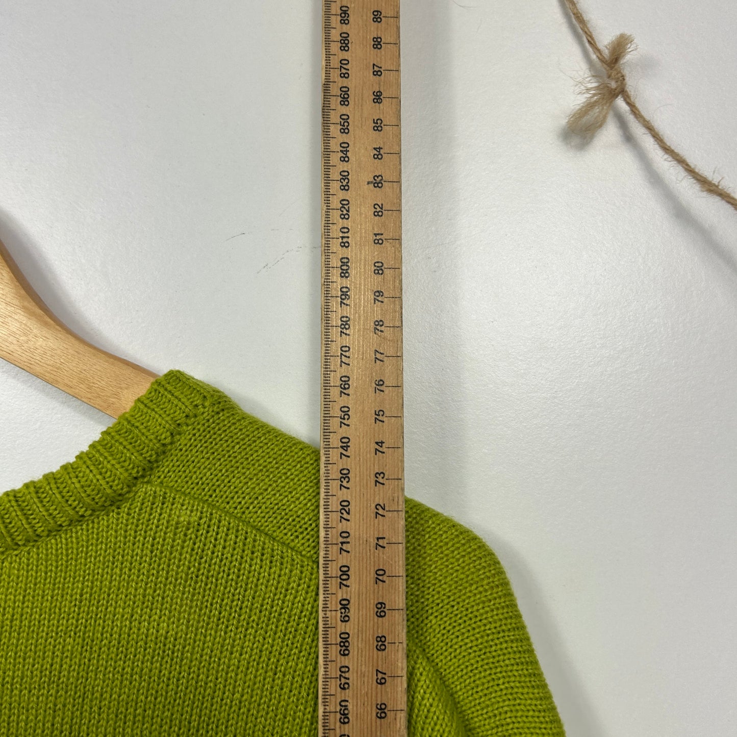 Millers Lime Green Knit Jumper - Size 2XL