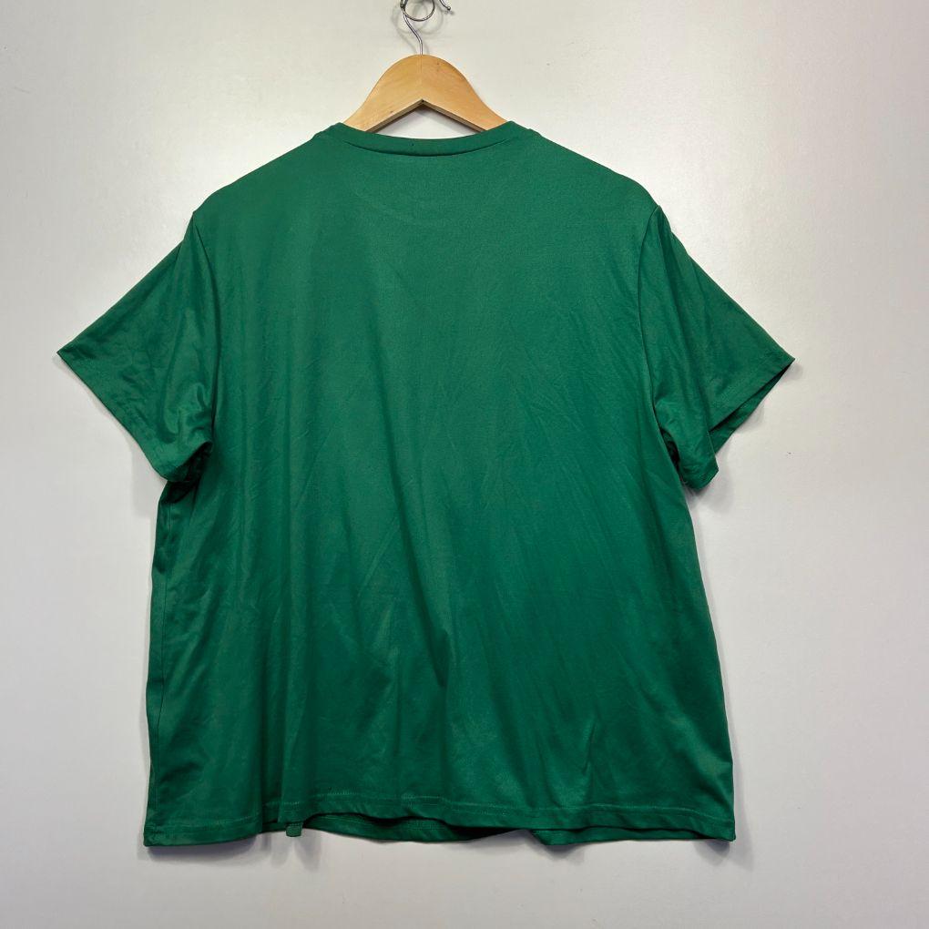 Shein Curve Green T-Shirt - Size 0XL Plus