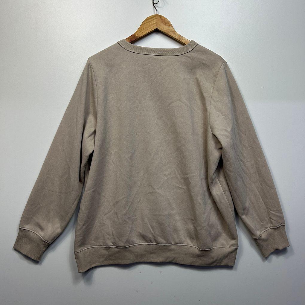 Edited Beige Cotton Jumper - Size 20