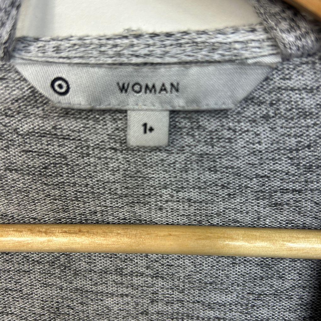 Target Grey Hooded Cardigan - Size 1+