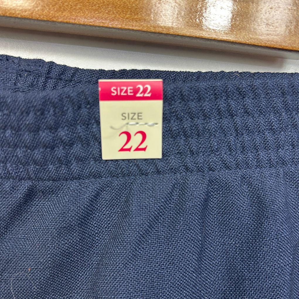 Millers Navy Shorts - Size 22