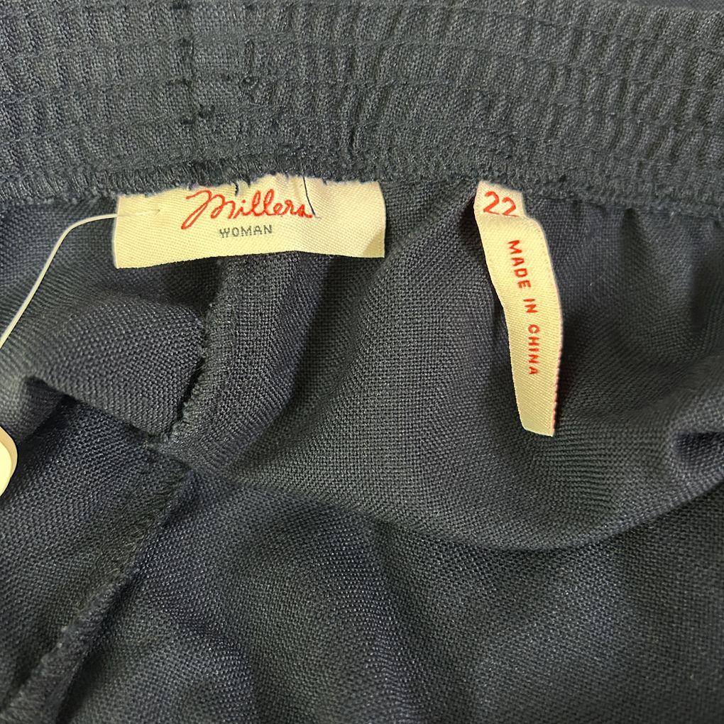 Millers Navy Shorts - Size 22