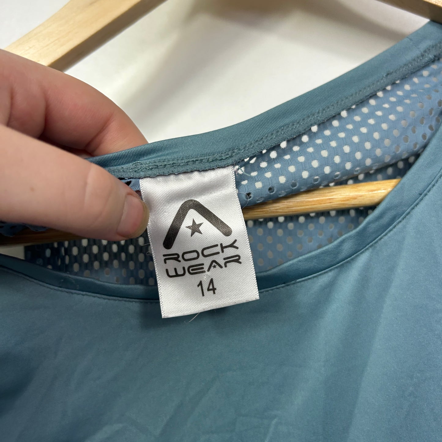 Rockwear Slate Blue Activewear Tank - Size 14