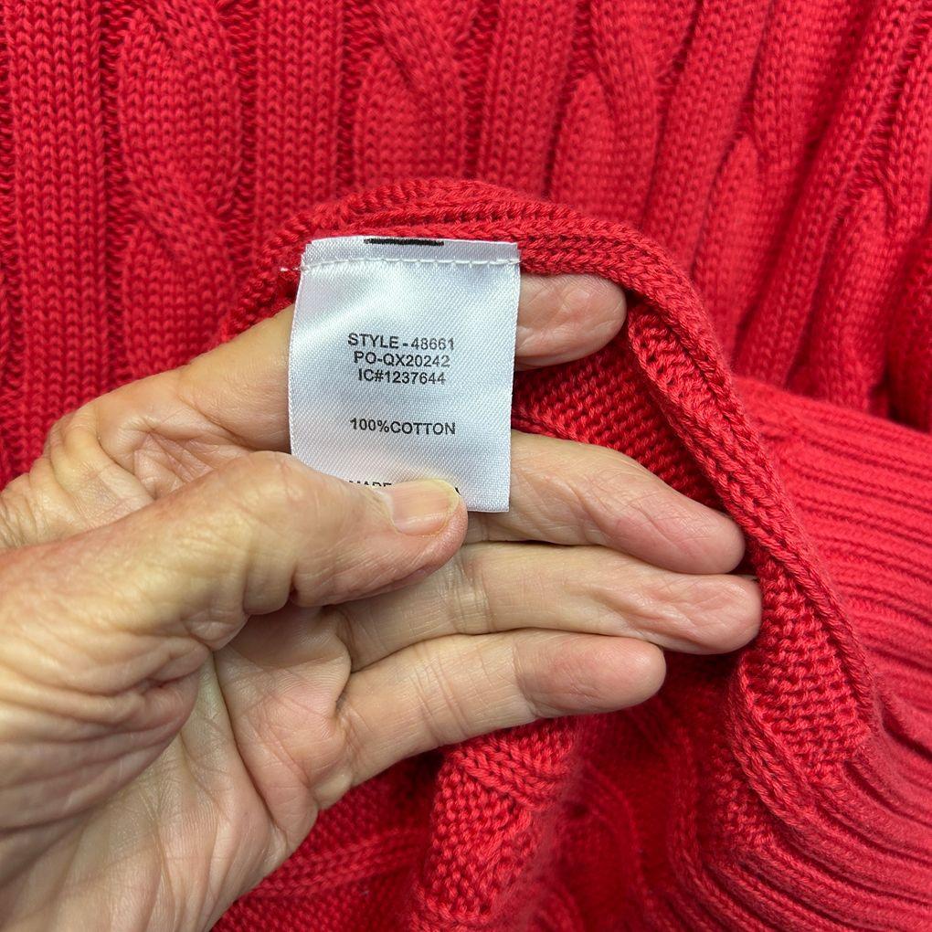 Gordon Smith Red Cotton Jumper - Size XL