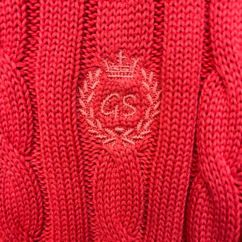 Gordon Smith Red Cotton Jumper - Size XL