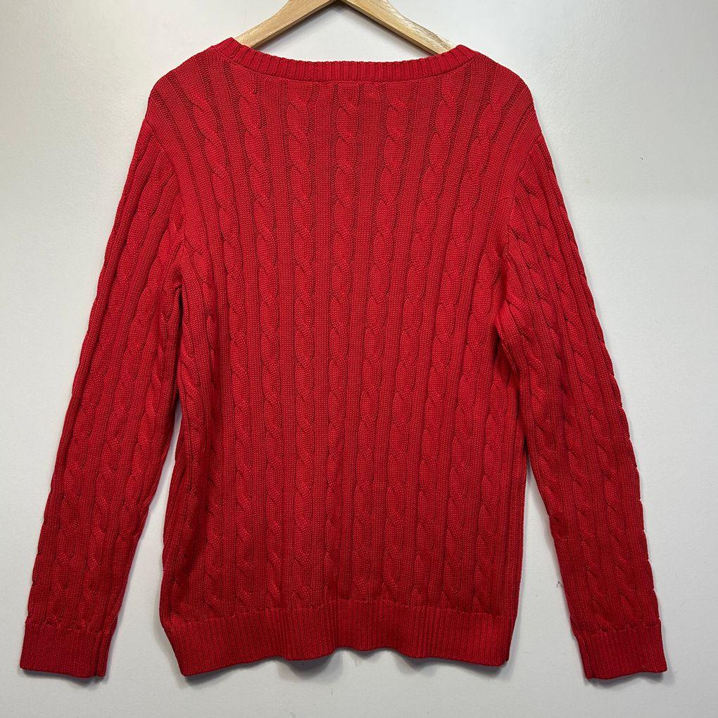 Gordon Smith Red Cotton Jumper - Size XL