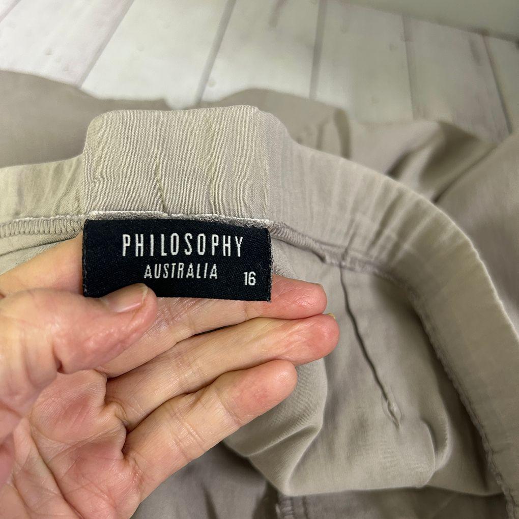 Philosophy Ausrtalia Beige Pants - Size 16