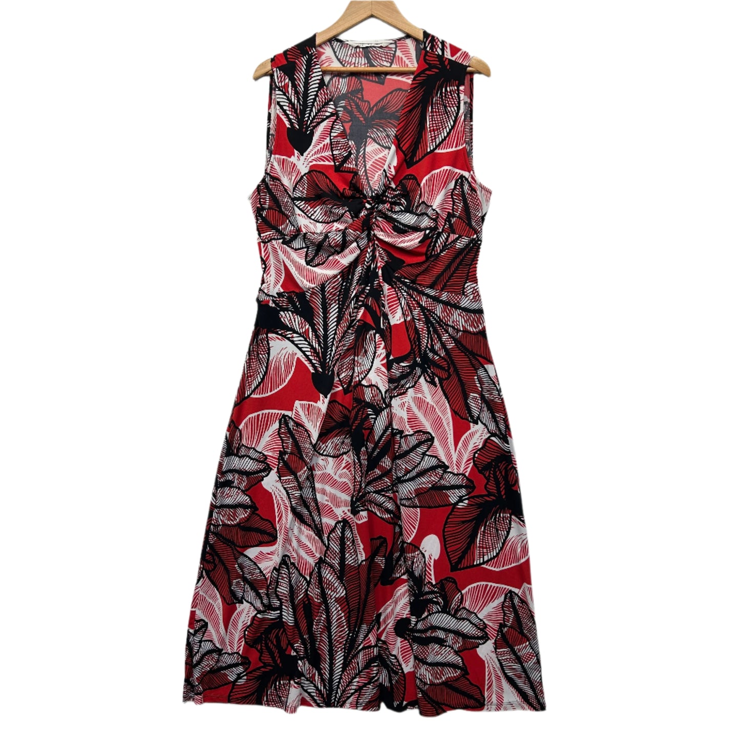 Virtuelle Maxi Dress Size 18 Mediun Plus Sleeveless Floral