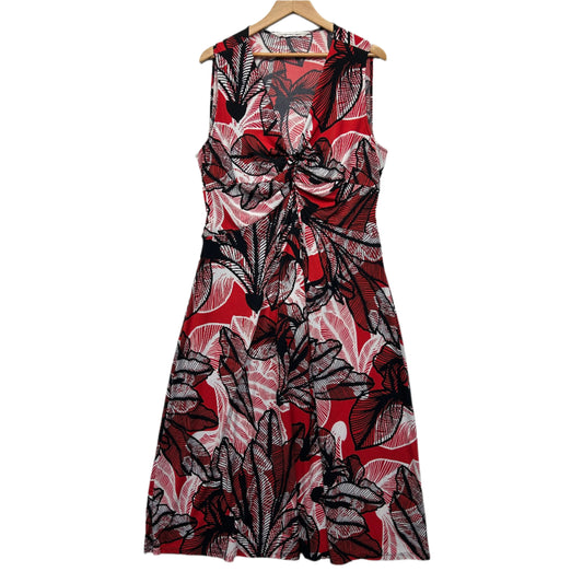 Virtuelle Maxi Dress Size 18 Mediun Plus Sleeveless Floral