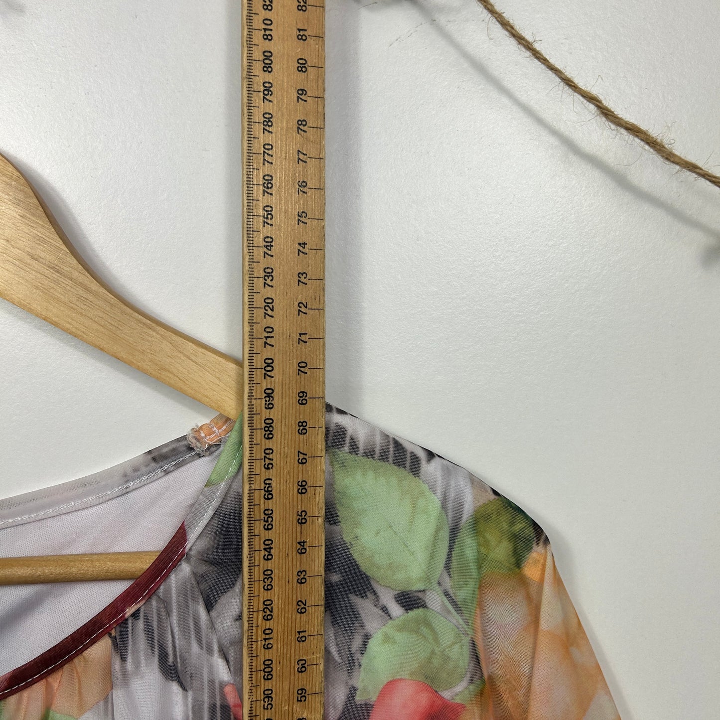 Millers Multicoloured Floral Print Kaftan Top - Size 20