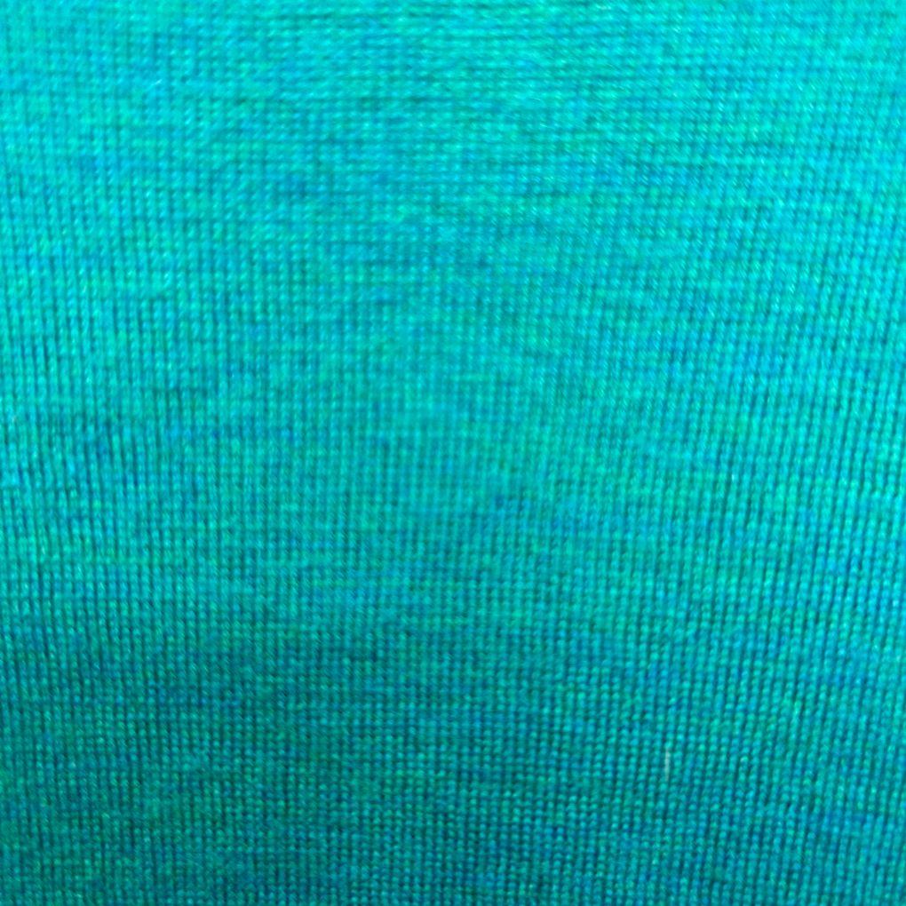 Blue Illusion Teal Jumper - Size L