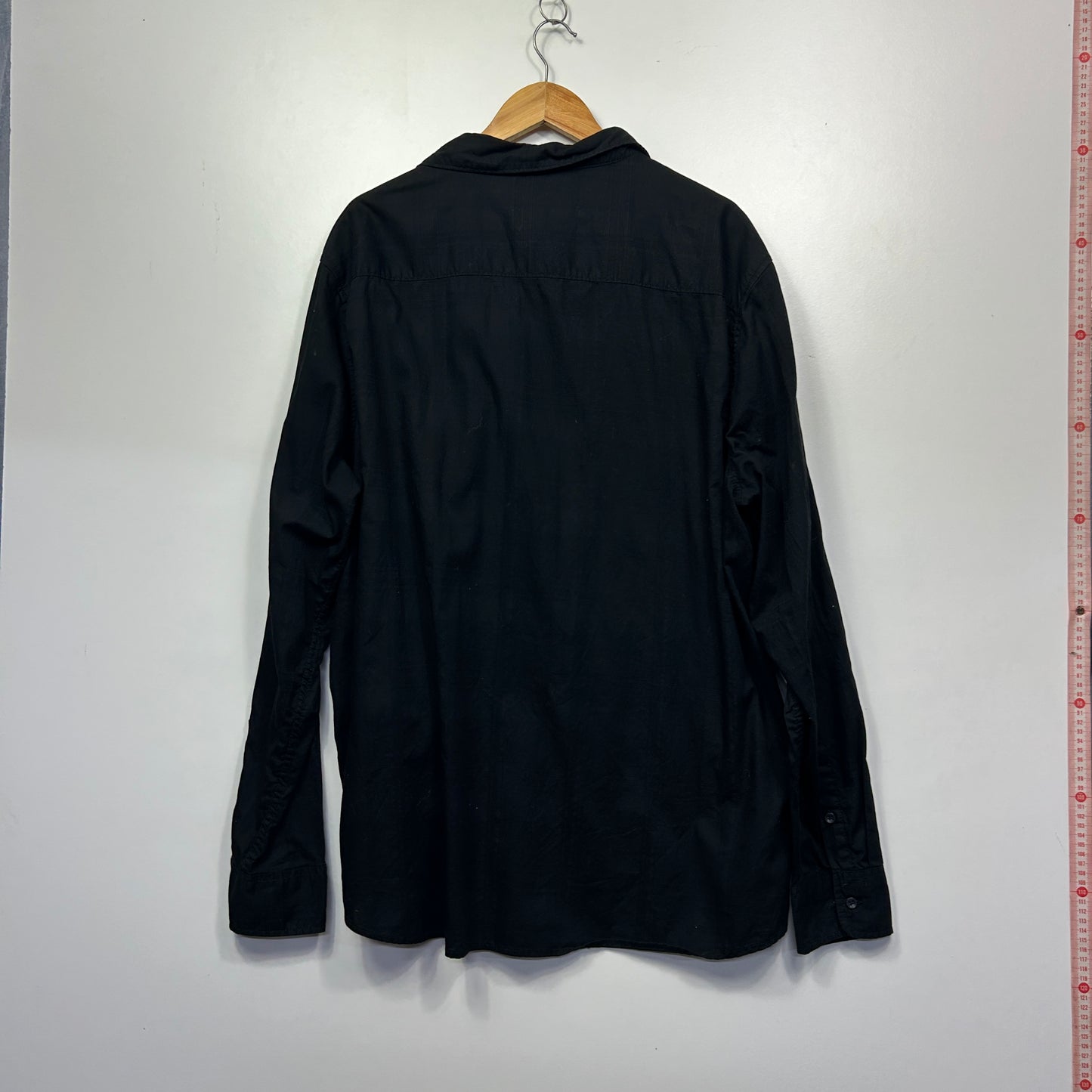 Joe&Co Black Mens Long Sleeve Shirt - Size 6XL