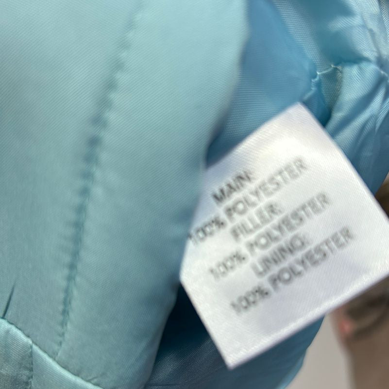 Millers Teal Puffer Jacket - Size 16